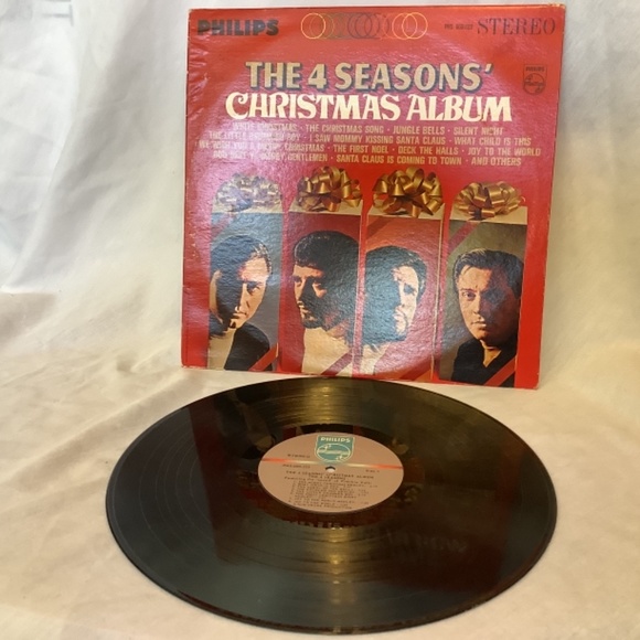 The 4 Seasons’ featuring the sound of Frankie Valli-The 4 Season’s Christmas LP - Picture 4 of 4